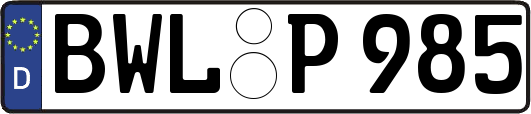 BWL-P985