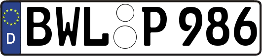 BWL-P986
