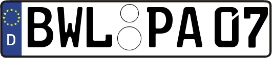 BWL-PA07