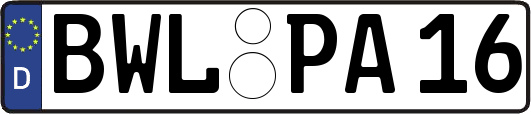 BWL-PA16