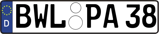 BWL-PA38