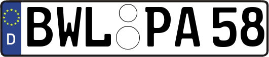 BWL-PA58