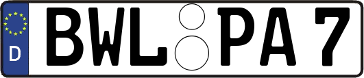 BWL-PA7