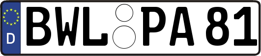 BWL-PA81