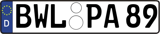 BWL-PA89