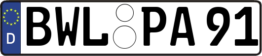BWL-PA91