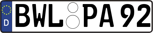 BWL-PA92