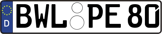 BWL-PE80