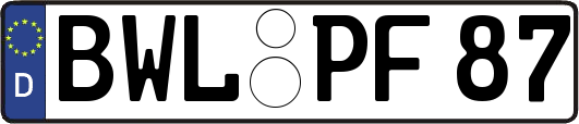 BWL-PF87