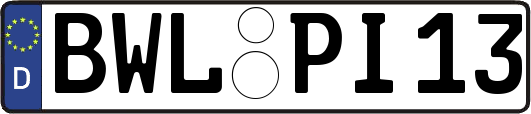 BWL-PI13