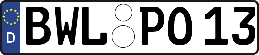 BWL-PO13