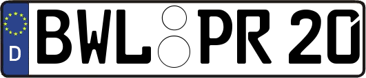BWL-PR20