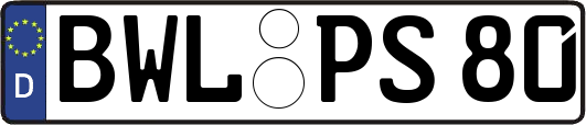 BWL-PS80