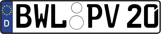 BWL-PV20