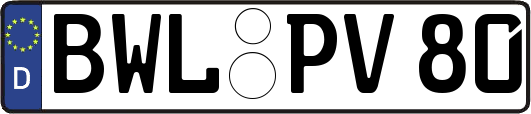 BWL-PV80