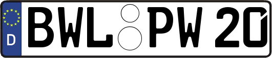 BWL-PW20