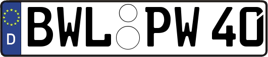 BWL-PW40