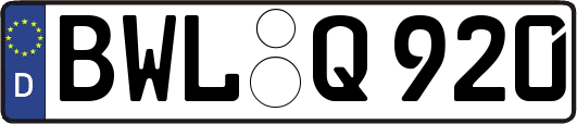 BWL-Q920