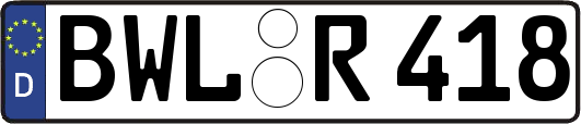 BWL-R418