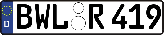 BWL-R419
