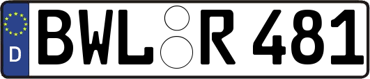 BWL-R481