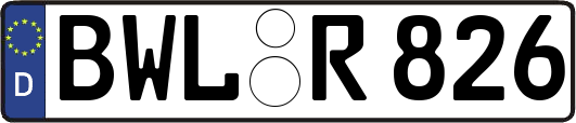 BWL-R826