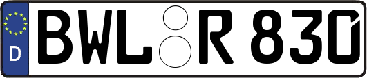 BWL-R830