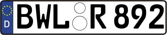 BWL-R892
