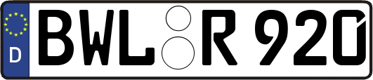 BWL-R920