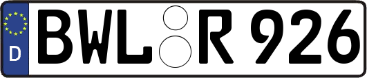 BWL-R926
