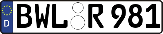 BWL-R981