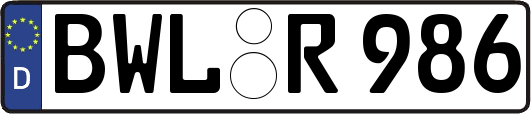 BWL-R986