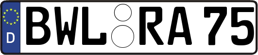 BWL-RA75