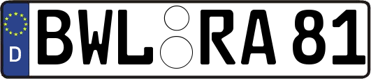 BWL-RA81
