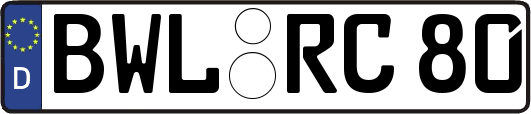 BWL-RC80