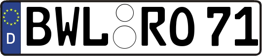 BWL-RO71