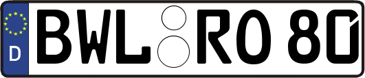 BWL-RO80
