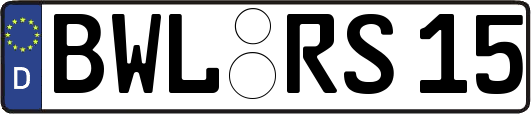 BWL-RS15