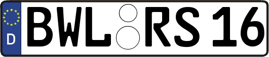 BWL-RS16
