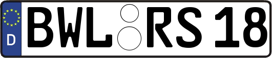 BWL-RS18