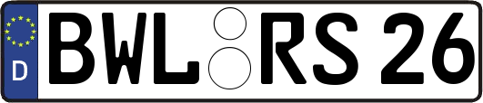 BWL-RS26