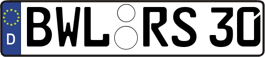 BWL-RS30