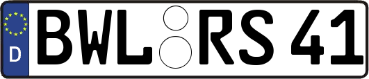 BWL-RS41