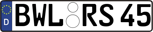 BWL-RS45