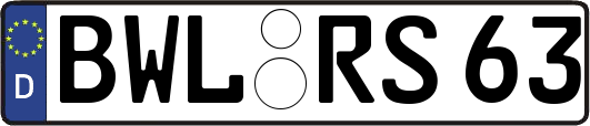 BWL-RS63