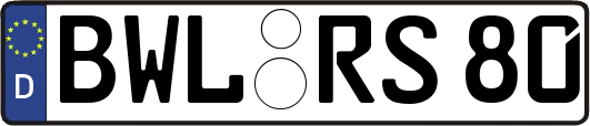 BWL-RS80