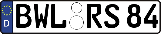 BWL-RS84