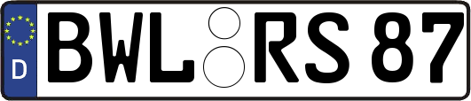 BWL-RS87