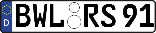 BWL-RS91