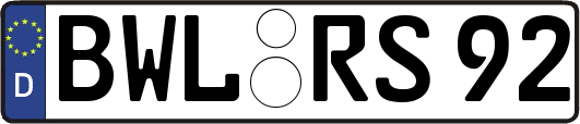 BWL-RS92